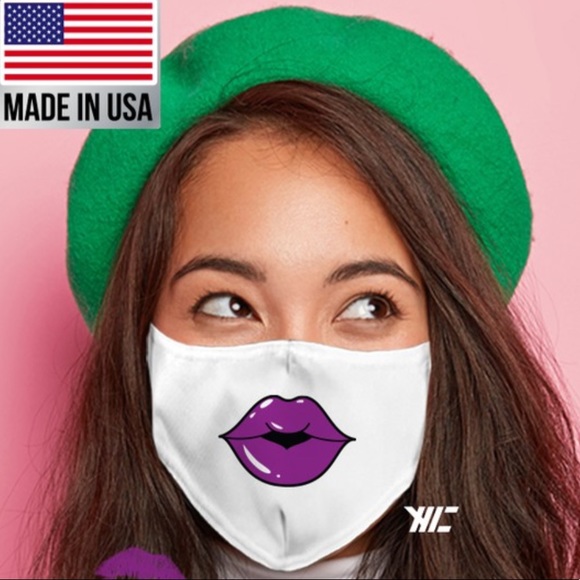 Accessories - NEW IN STOCK Fast Ship Lip Lipstick Fun Face Mask